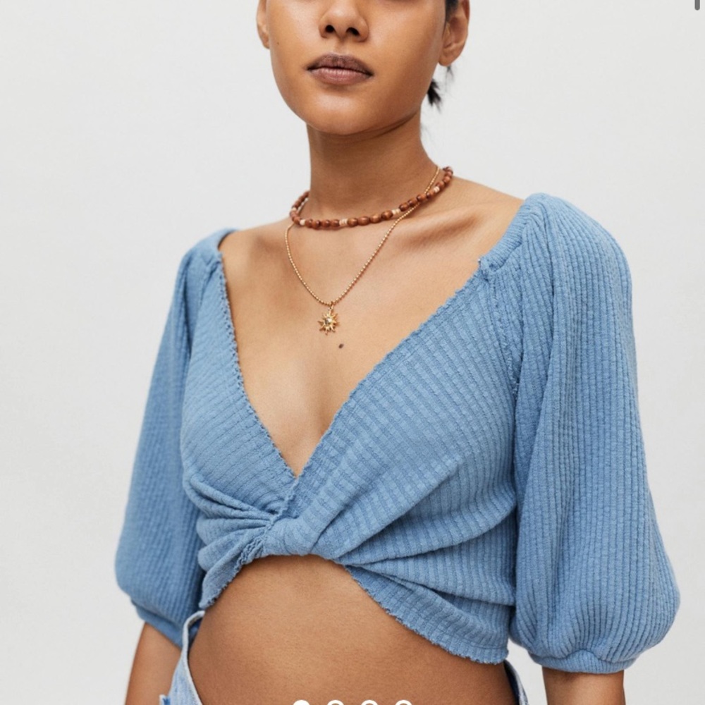 UO lena  twist front-top